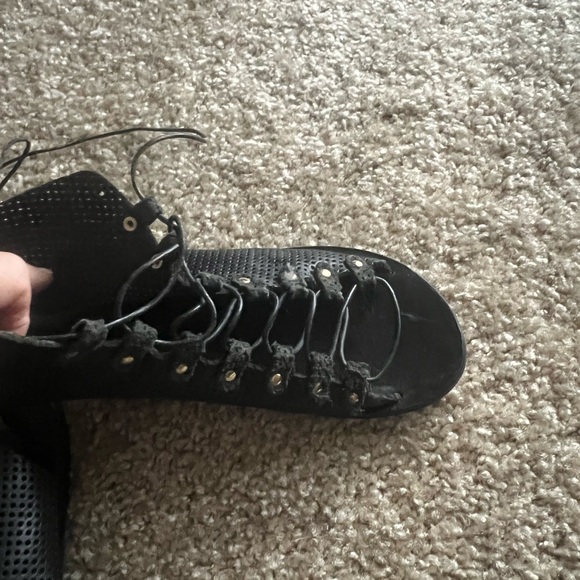 Ancient Greek sandals gladiator lace up sandal 36 Handmade in Greece $269 - Picture 10 of 11